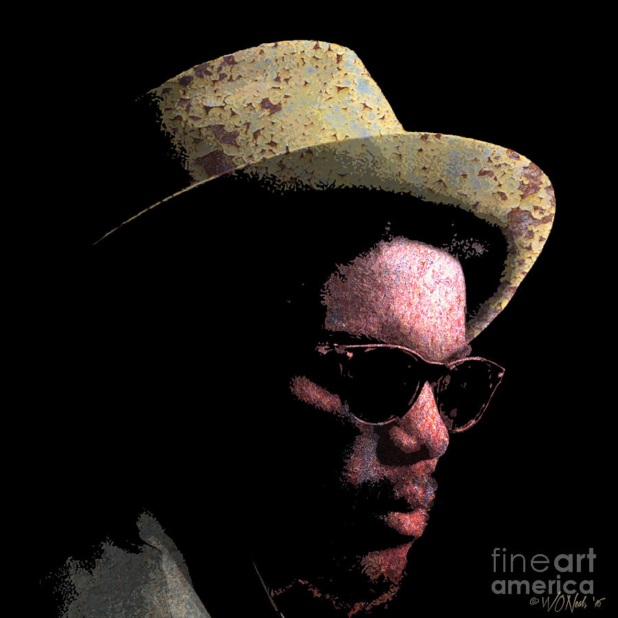 Portrait Digital Art - Gary Clark, Jr., No. 1 by Walter Neal