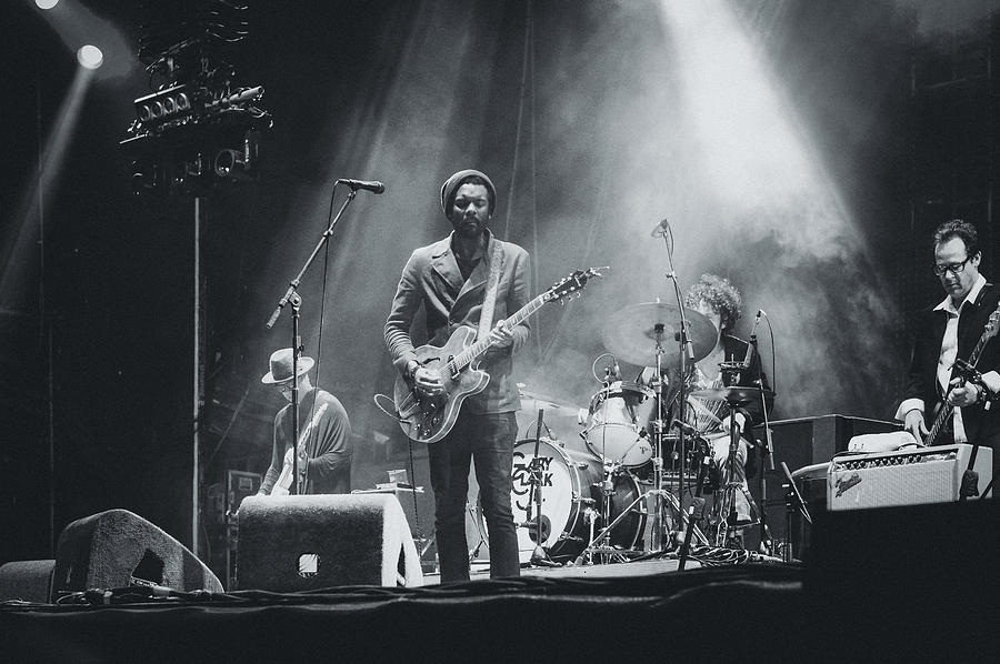 Rock And Roll Photograph - Gary Clark, Jr. Playing Live by Marco Oliveira