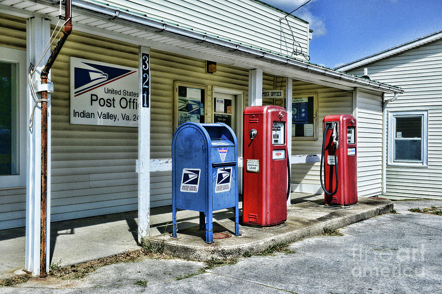 Gas and Mail Photograph by Paul Ward