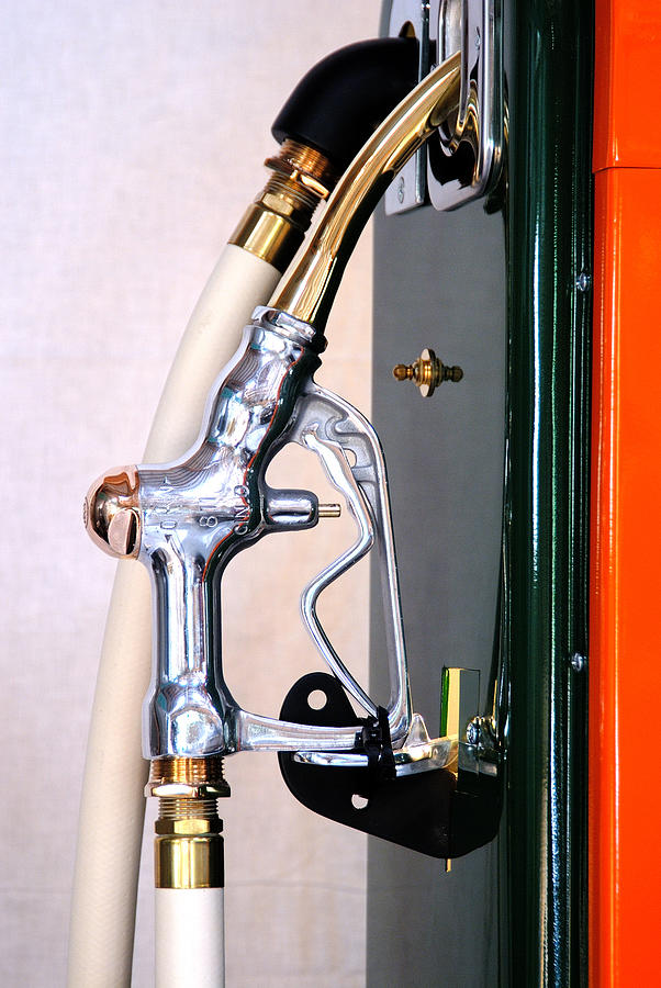 Gas pump handle Photograph by David Campione