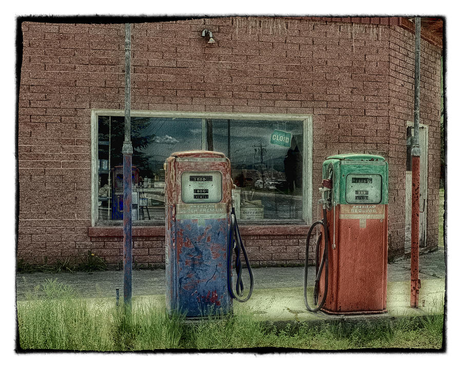 Gas Pumps Photograph by Hugh Smith