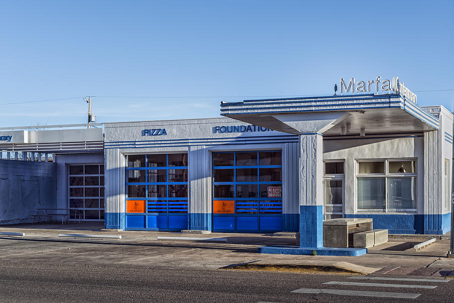 Architecture Photograph - Gas Station - Now Art Gallery by Mountain Dreams