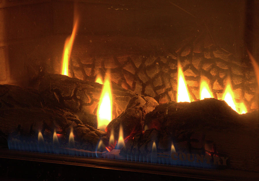 Gas Stove Flame Photograph by Scott Carlton