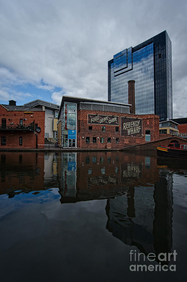 Gas Street Basin Birmingham Photograph by MSVRVisual Rawshutterbug - Pixels