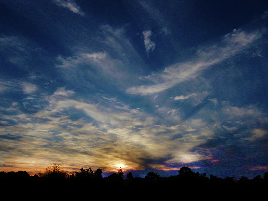 Gaslight Sunset Photograph by Mark Blauhoefer