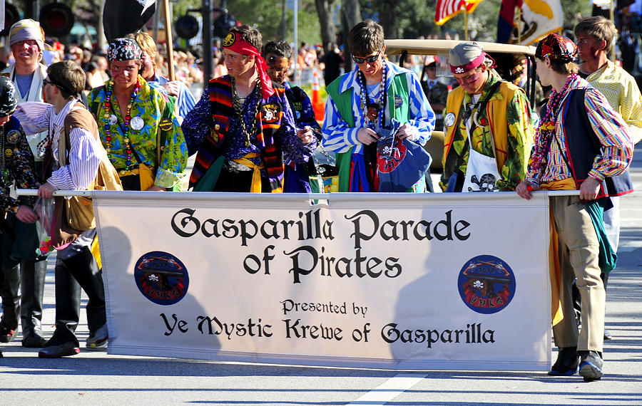 Gaspar parade banner Photograph by David Lee Thompson