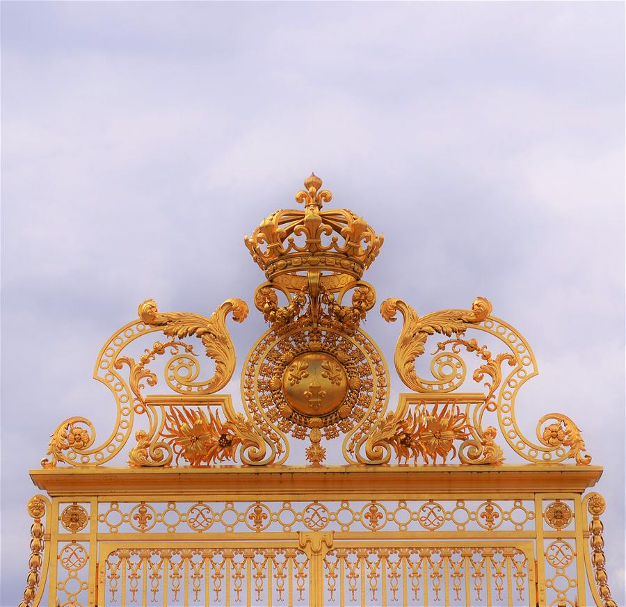 France Photograph - Gate at Versailles by Marla McPherson