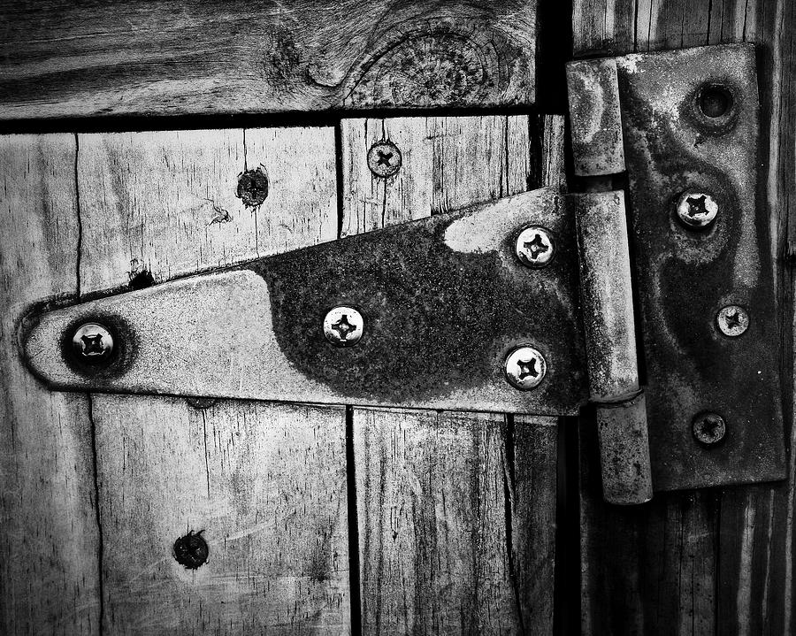 Gate Hinge 2 Photograph by Perry Webster
