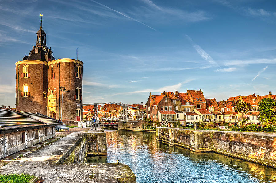 Gate of Enkhuizen By Day Photograph by Frans Blok