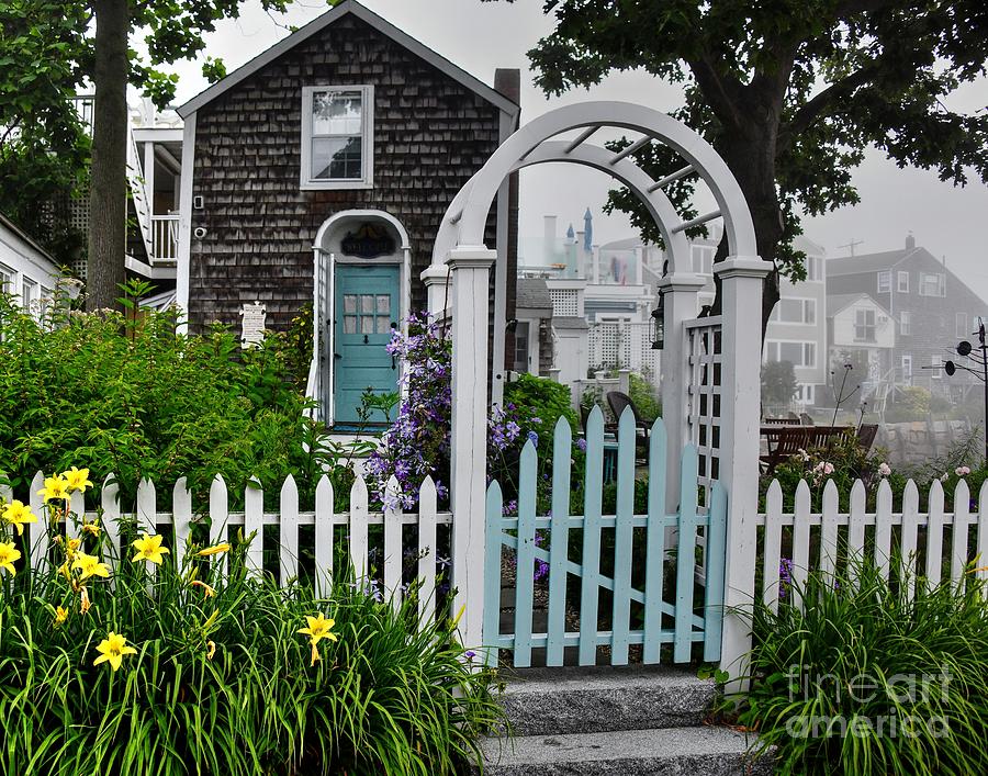 Gate to the House Photograph by Steve Brown
