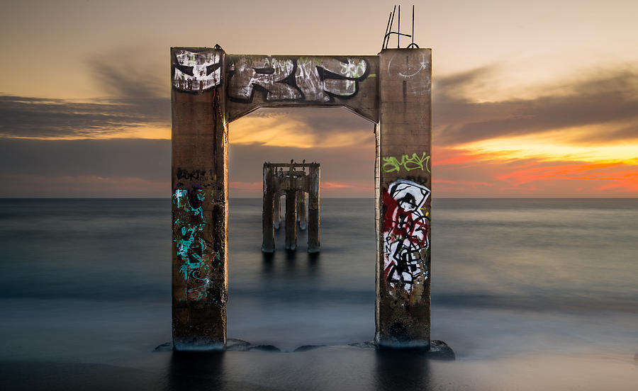 Davenport Photograph - Gate to the Sea by Ling-Kuo Lee by California Coastal Commission