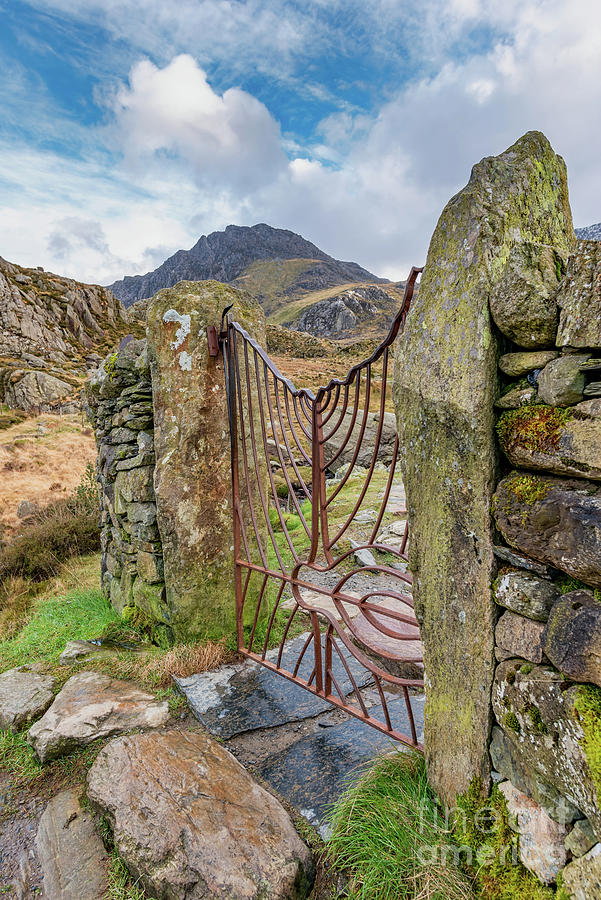 Gate To Tryfan Snowdonia Photograph by Adrian Evans
