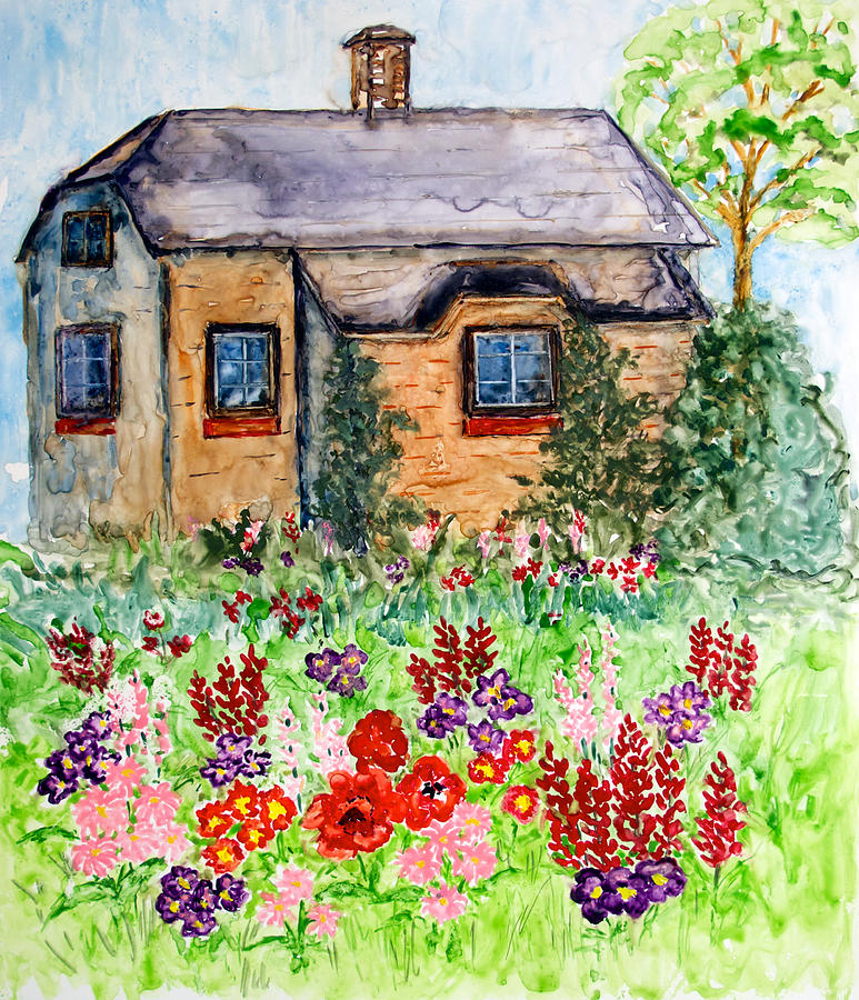 Gatekeepers Cottage Painting by Patricia Beebe
