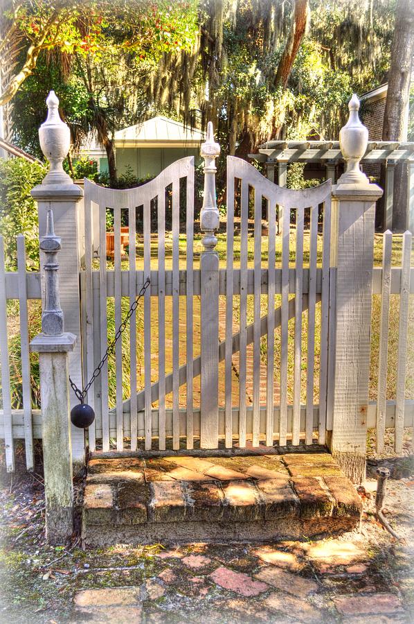 Architecture Photograph - Gates of Beaufort by Linda Covino