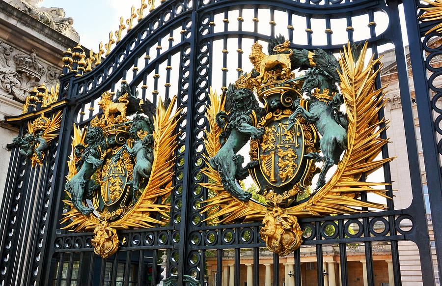 Gates Photograph - Gates of Buckingham Palace by Two Small Potatoes Gates Photograph - Gates of Buckingham Palace by Two Small Potatoes