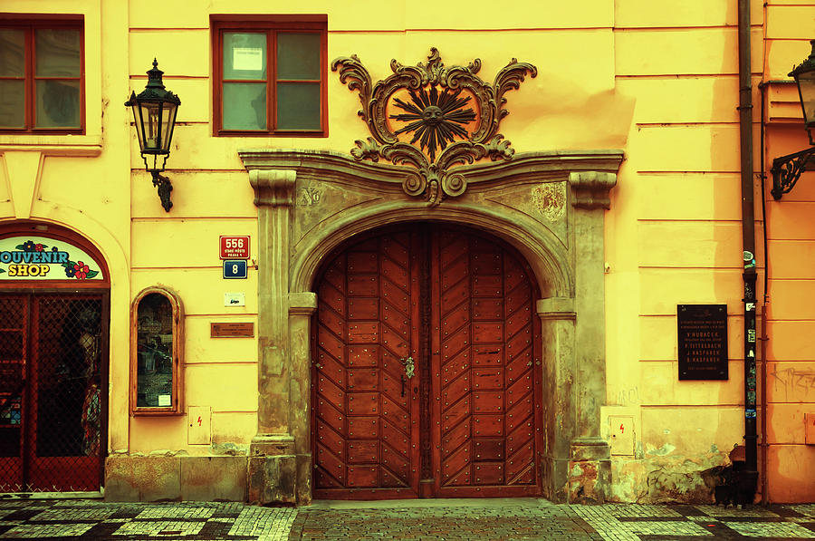 Gates of Sun. Series Golden Prague Photograph by Jenny Rainbow