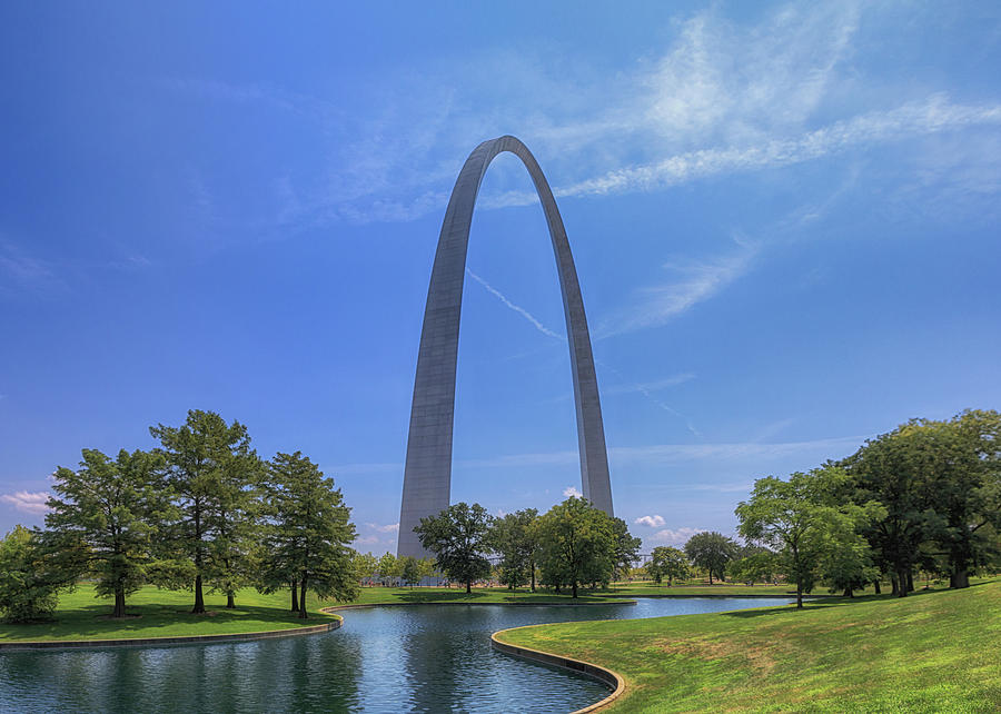Gateway Arch National Park Photograph by Susan Rissi Tregoning