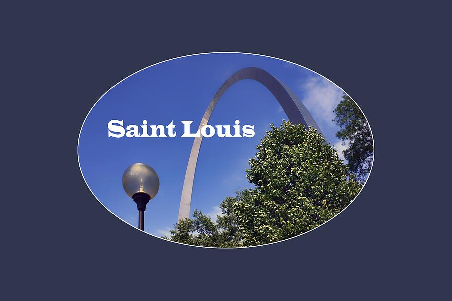 Gateway Arch - Saint Louis - Transparent Photograph by Nikolyn McDonald