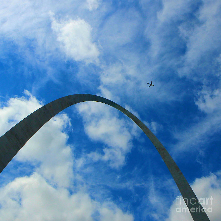 Gateway Arch St. Louis Photograph by Jenny Revitz Soper