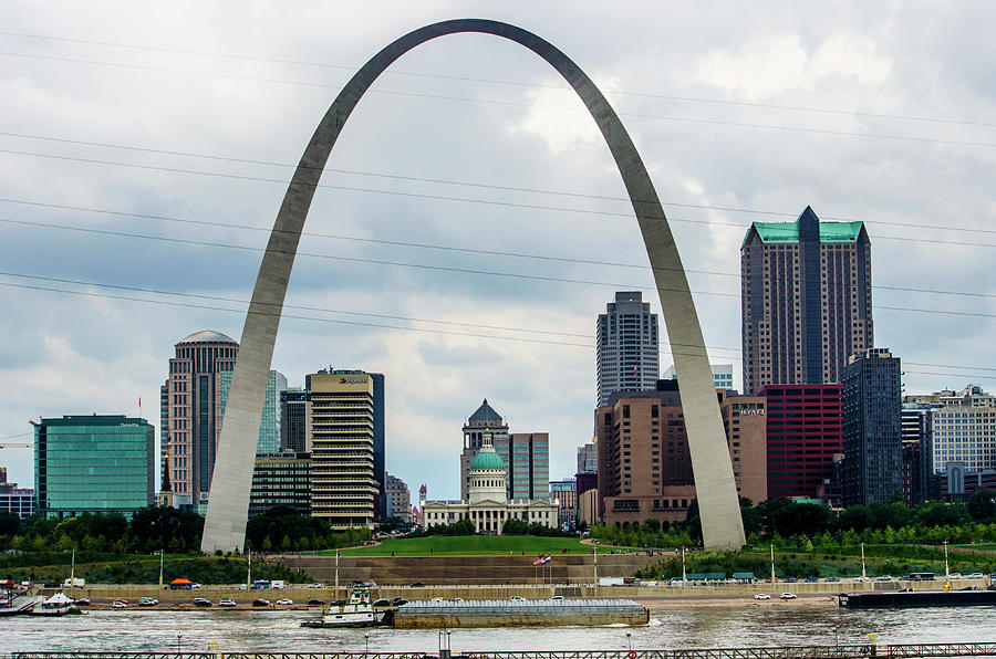 Gateway Arch, St. Louis, Missouri Photograph by Deborah Smolinske