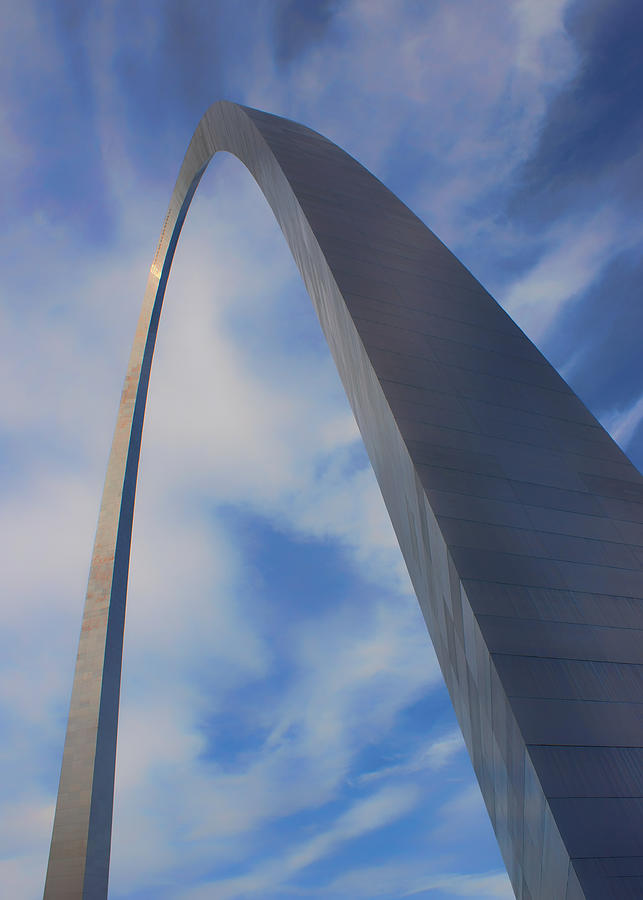 Gateway Arch - Summer Sky - St. Louis Photograph by Nikolyn McDonald