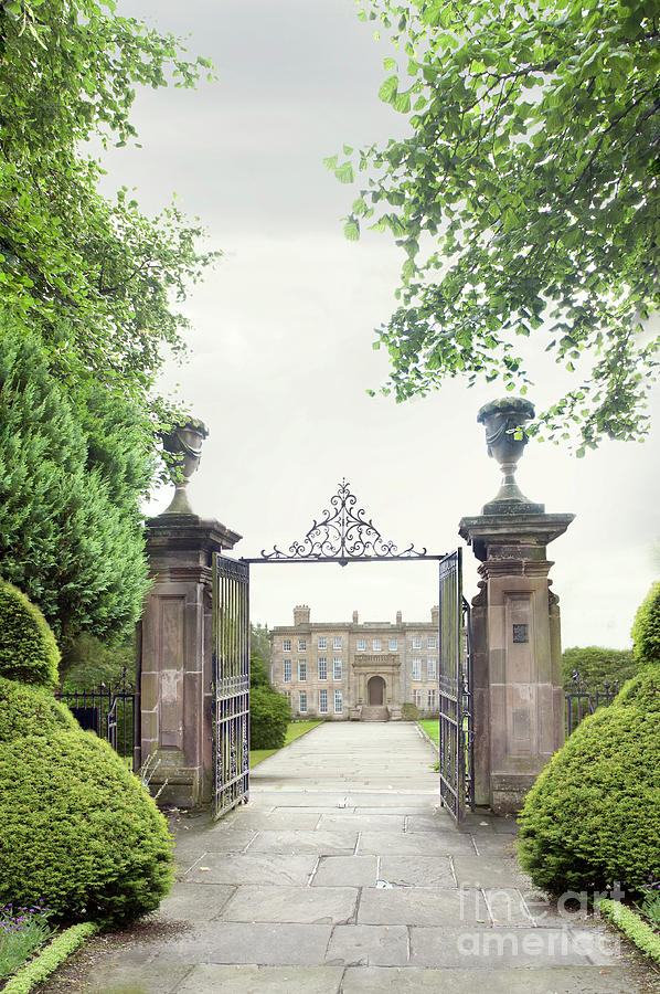 Gateway Leading To A Historic Mansion House Photograph by Lee Avison