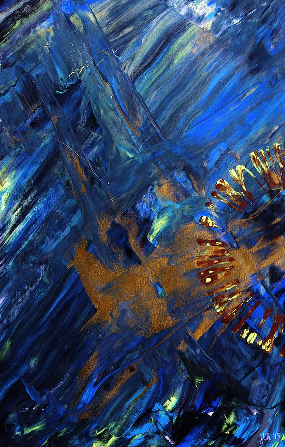 Abstract Painting - Gateway to Chaos 1 by Lori Kingston
