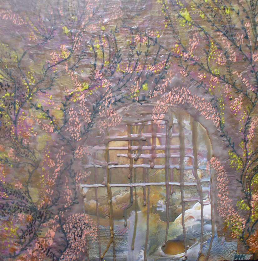 Gateway to Positive Change Painting by Heather Hennick