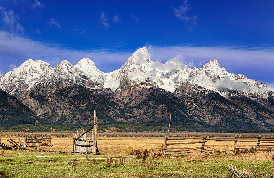 Gateway to the Tetons Photograph by Kathleen Bishop