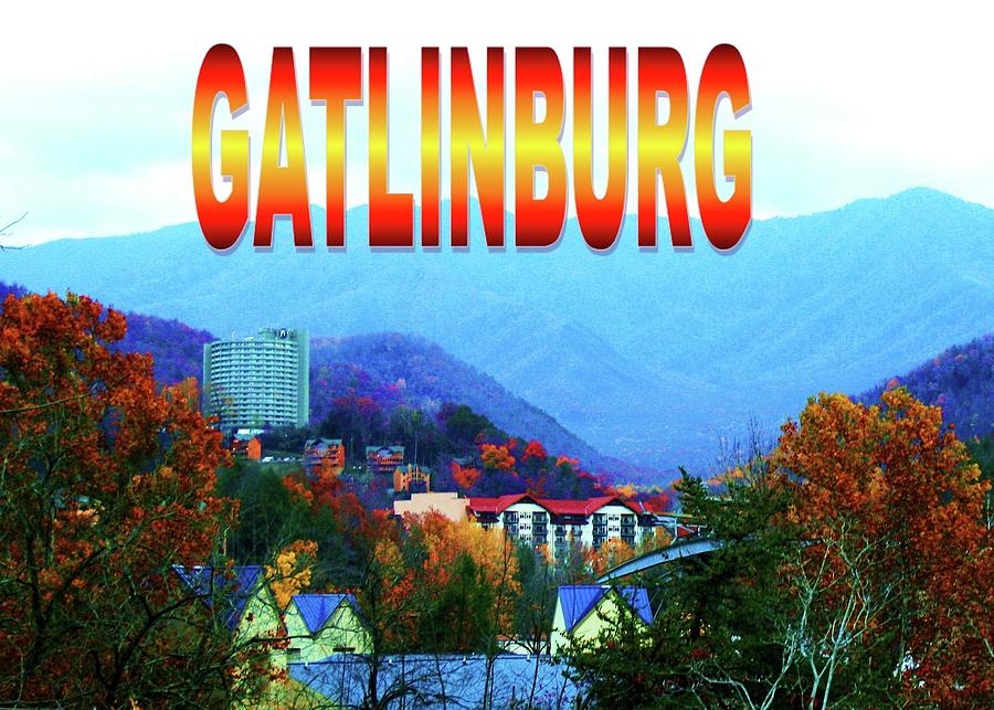 Gatlinburg Postcard Photograph by Robert Wilder Jr