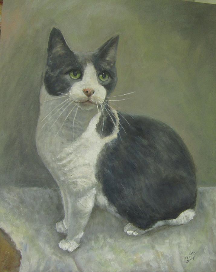 Gato Painting by Elizabeth Ellis