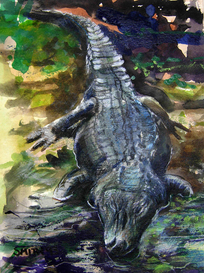Gator Aid Painting by Tom Smith