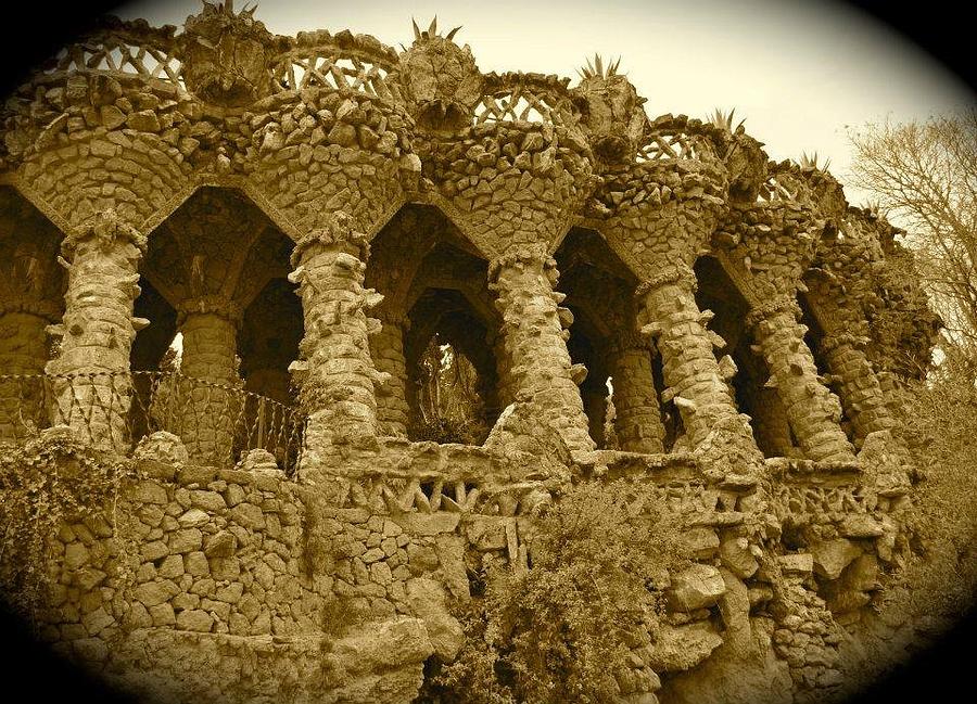 Gaudi Cave in Barcelona Photograph by Nimmi Solomon