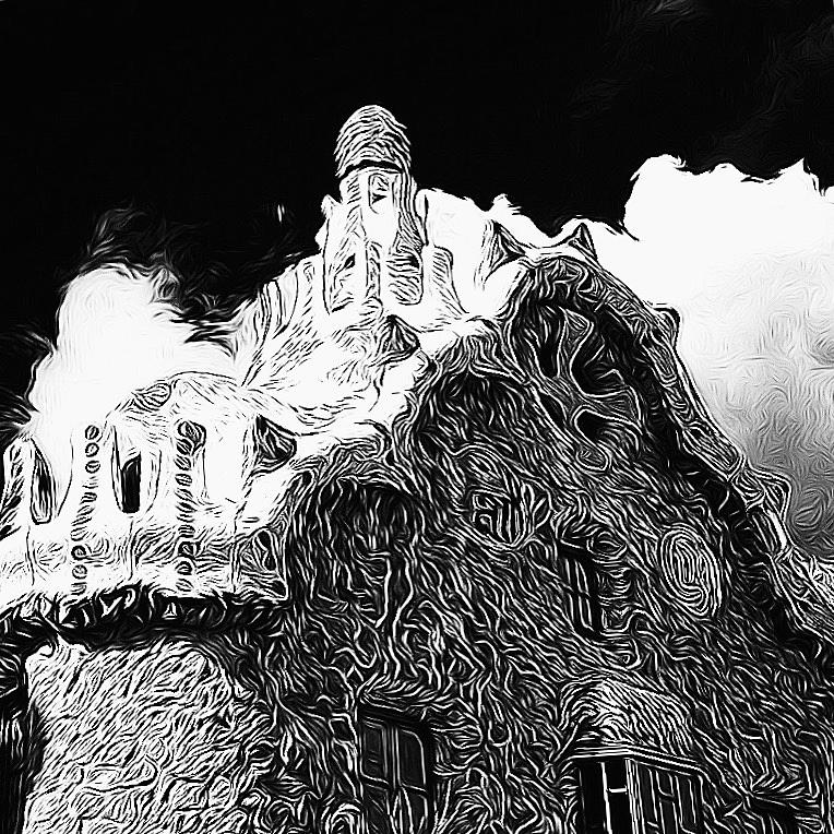 Gaudi House Photograph by Mark J Dunn