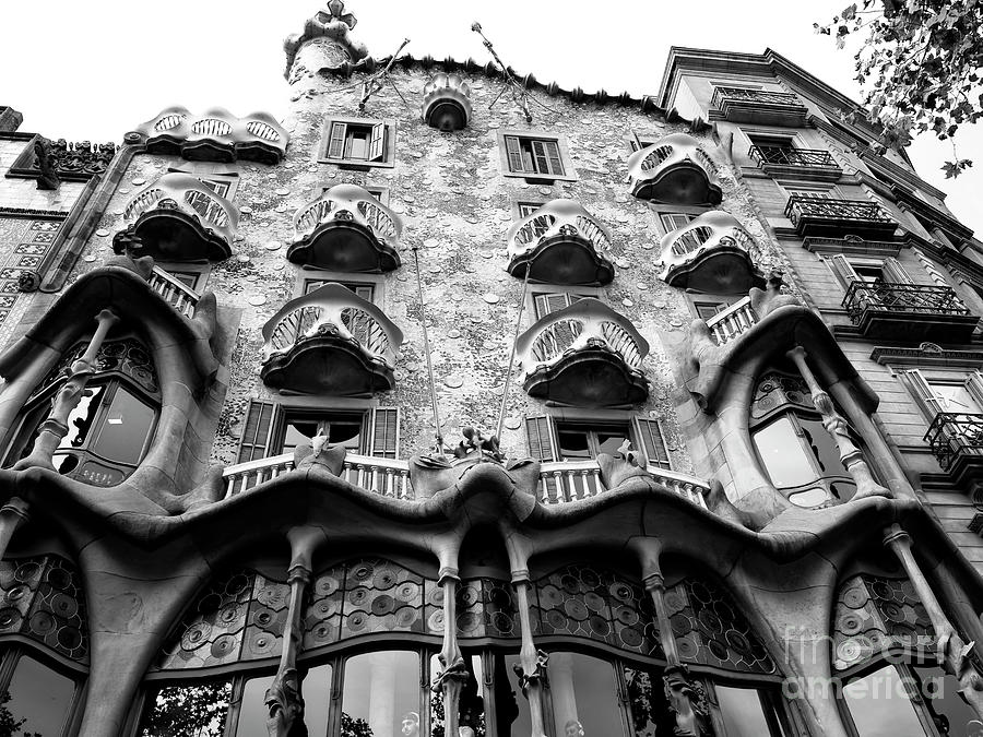 Gaudis Casa Batllo in Barcelona Photograph by John Rizzuto