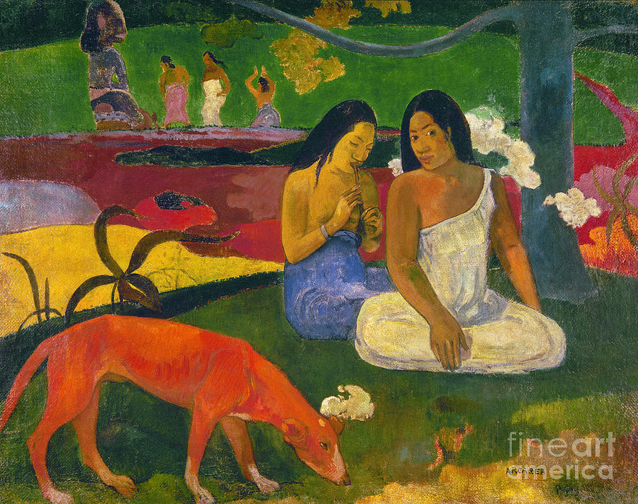 Gauguin: Arearea, 1892 Photograph by Granger