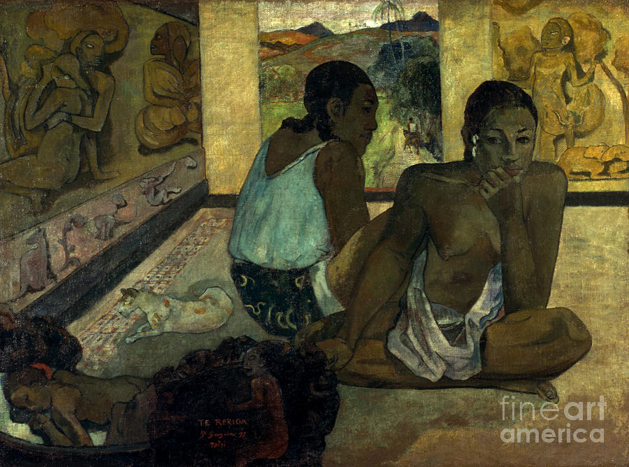 Gauguin: Te Rerioa, 1897 Photograph by Granger