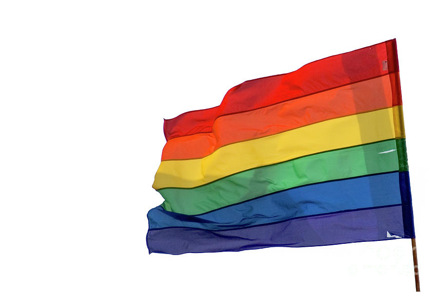 Gay Flag  Photograph by Ilan Rosen
