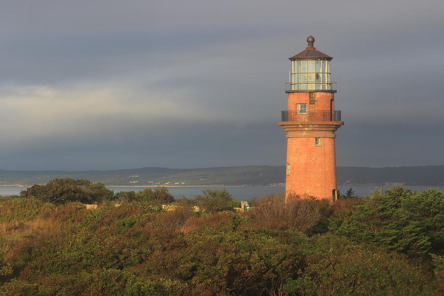 Gay Head Lighthouse Marthas Vineyard after 2015 Relocation Photograph by John Burk