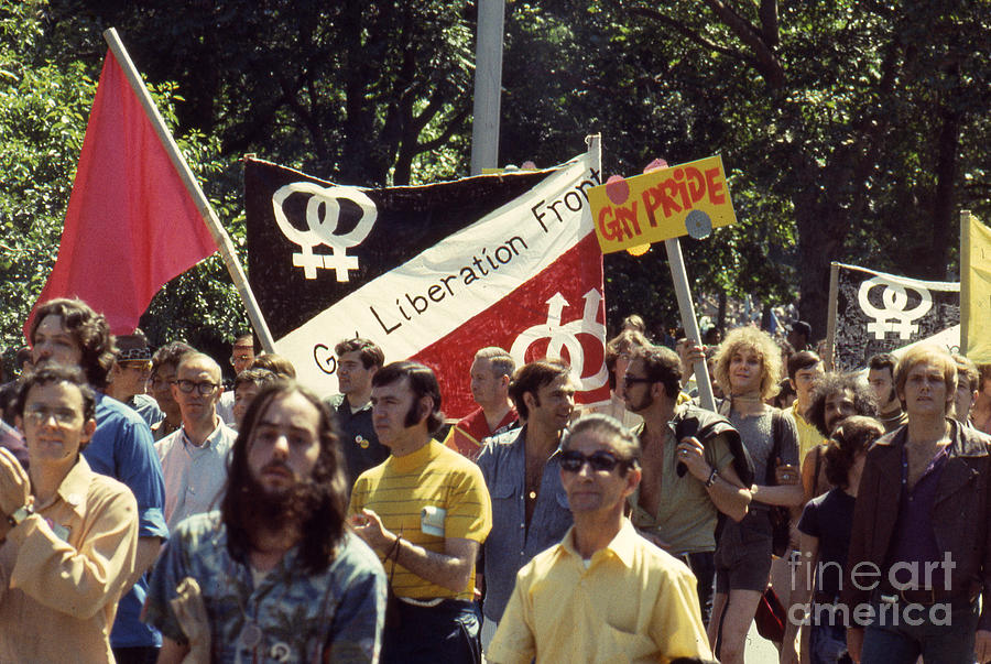 Gay Pride 1970 Photograph by Erik Falkensteen