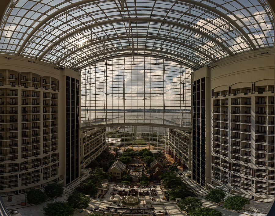 Gaylord National Resort and Convention Center Photograph by Chris Bordeleau