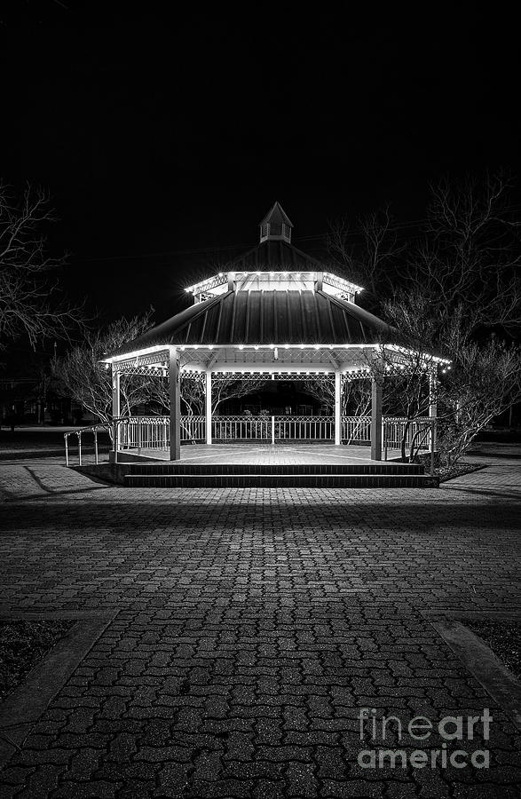 Gazebo in BW Photograph by Imagery by Charly