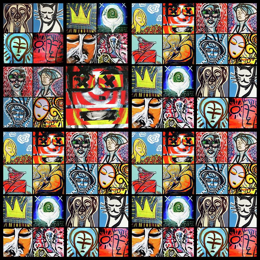 GDM Montage Painting by Gdm
