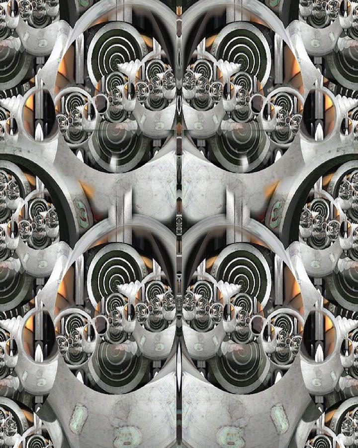Gearlock Mixed Media by Ian Richard Laws Gearlock Mixed Media by Ian Richard Laws