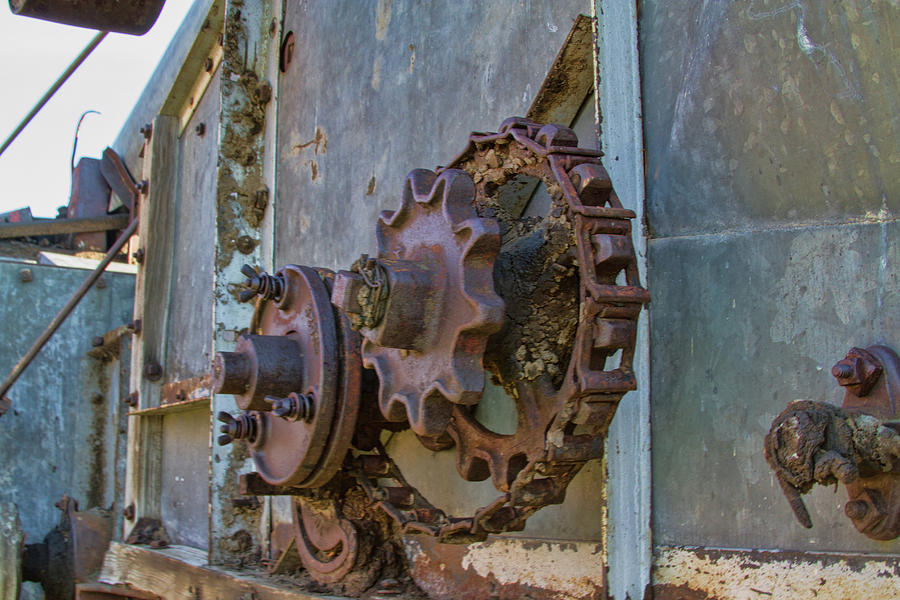 Gears And Bolts Photograph