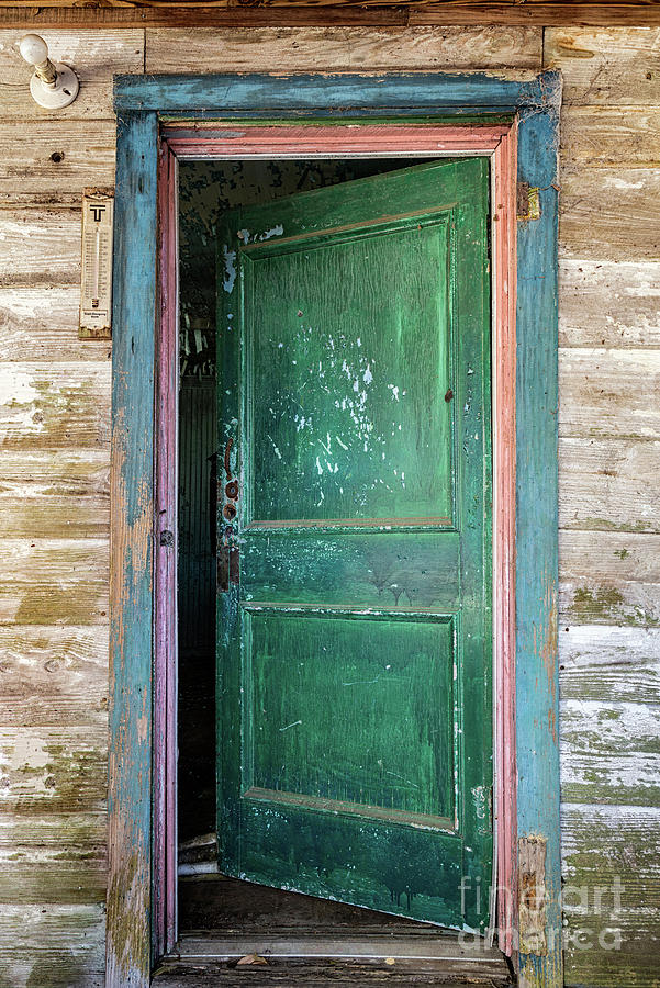 Geechee Door, Sapelo Island, Georgia Photograph by Dawna Moore Photography