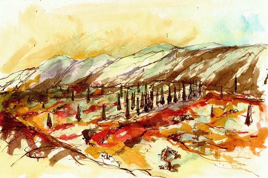 Greek Landscapes Collection Painting by Karina Plachetka