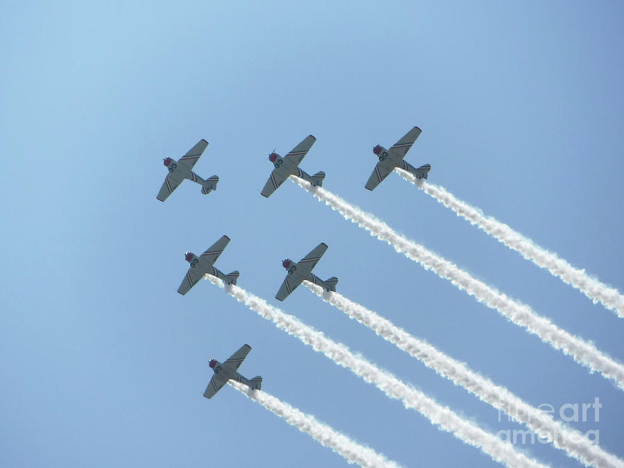 Geico SkyTypers Photograph by Scott Evers