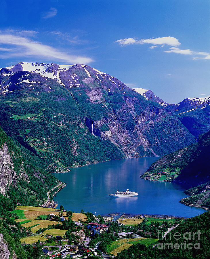 Geirangerfjord, Norway Photograph by Dietrich Rose