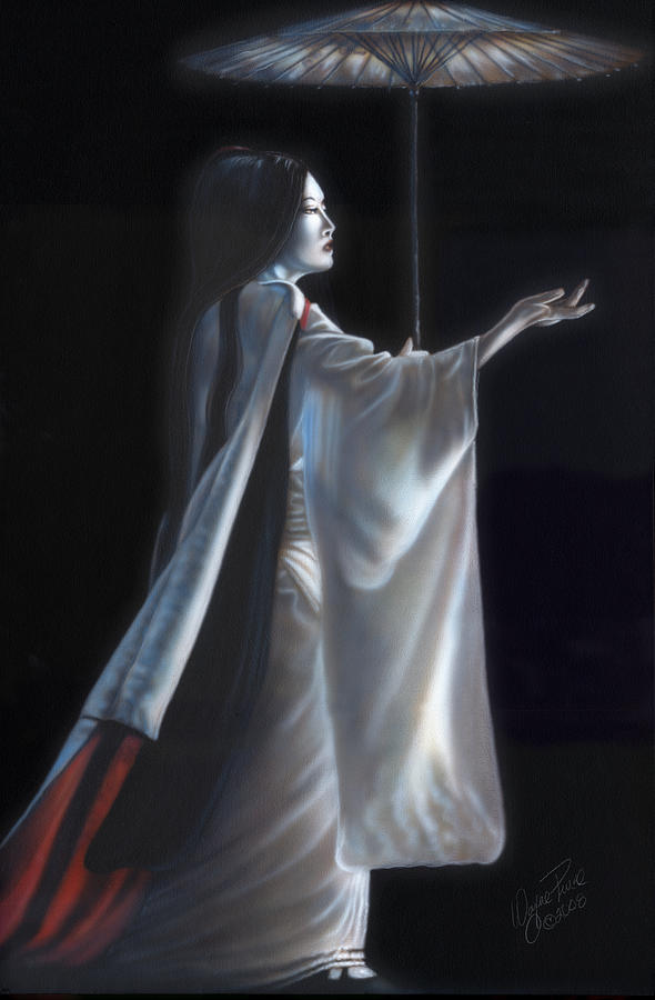 Geisha II Painting by Wayne Pruse
